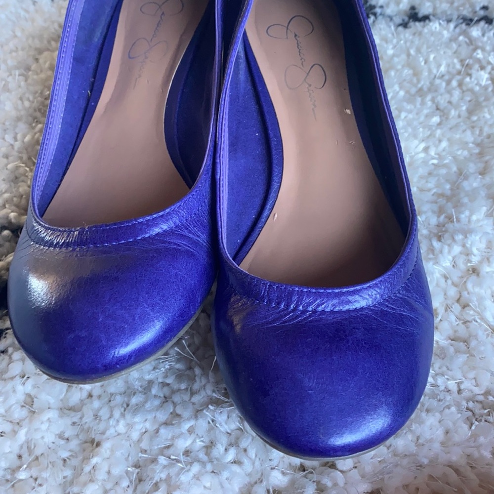 Jessica’s Simpson wedge flats